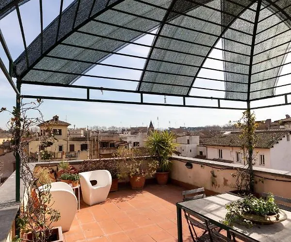 Amazing With Terrace Or Rooftop In Trastevere Apartment *