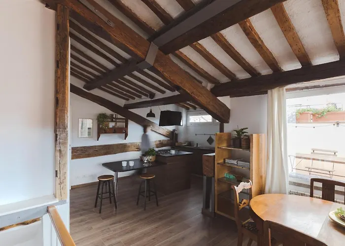 Amazing With Terrace Or Rooftop In Trastevere Apartment *