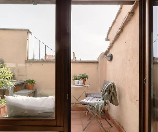 Apartment Amazing With Terrace Or Rooftop In Trastevere