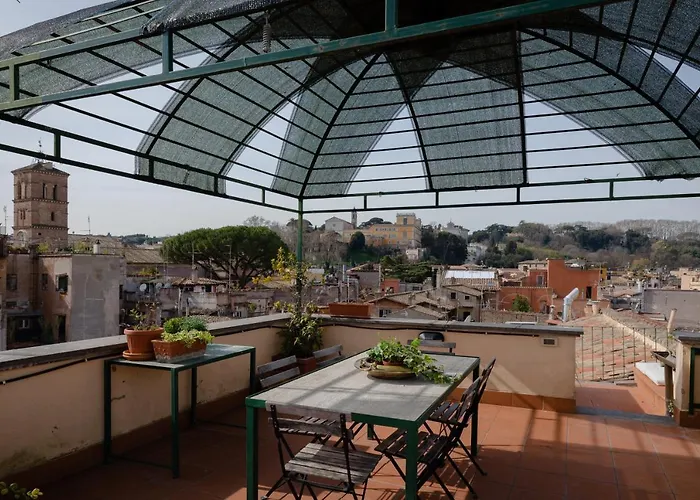 Apartamento Amazing With Terrace Or Rooftop In Trastevere *